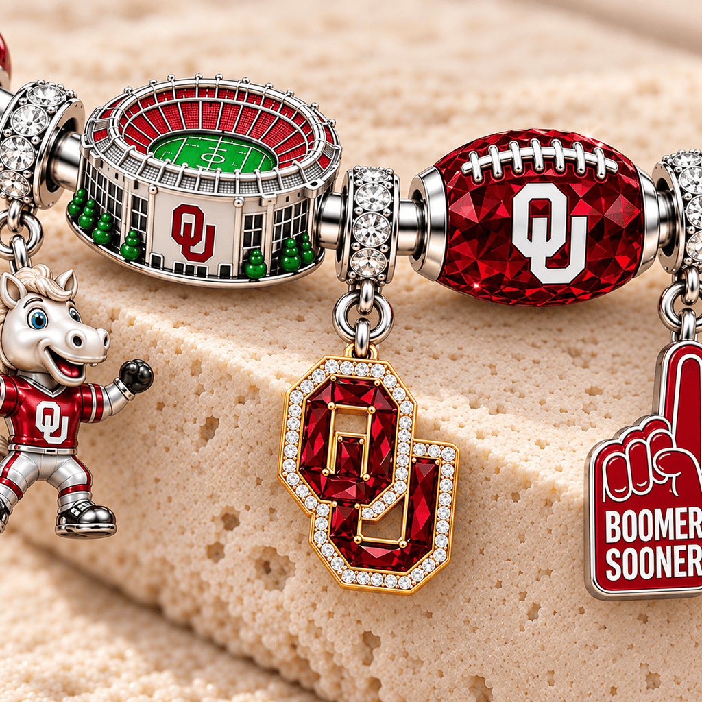 OSN Silver Charm Bracelet Set TMH