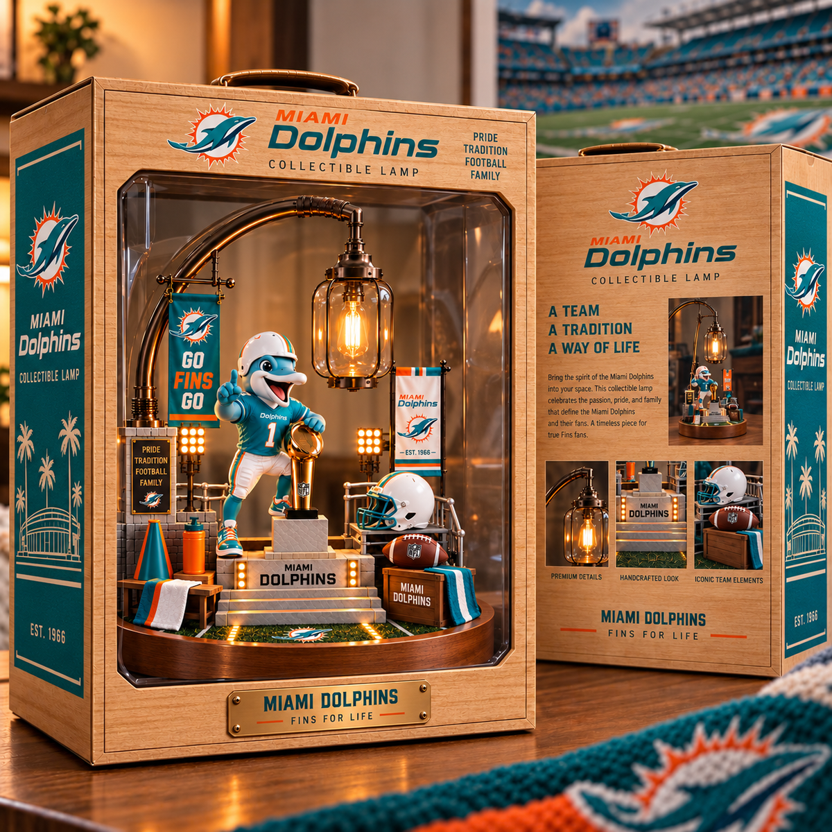 MDP Themed Bedside Lamp DNBN