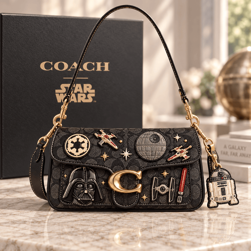 Premium STW Coach Shoulder Cross With Charm NPL