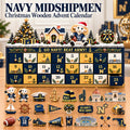 Premium NMSM Christmas Wooden Advent Calendar PVNA