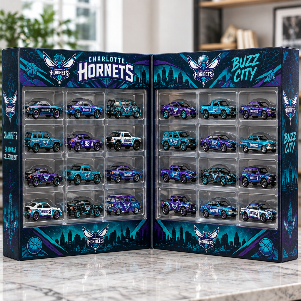 Charlotte Hornets Premium Mini Car Advent Calendar