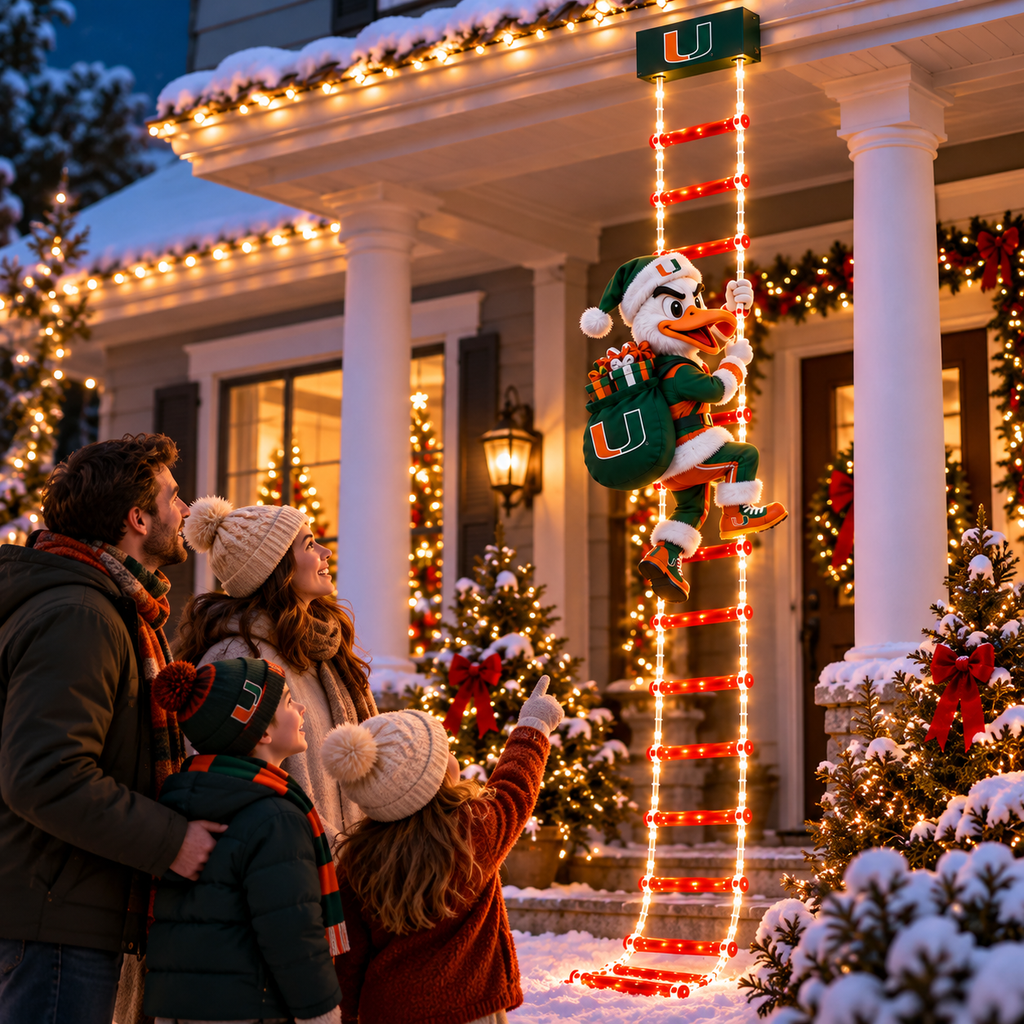 MHC Animated Climbing Ladder Christmas Decoration BMD