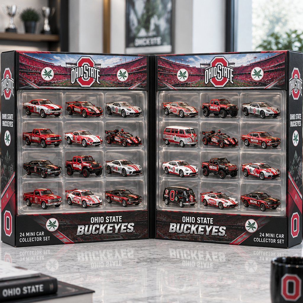Ohio State Buckeyes Premium Mini Car Advent Calendar