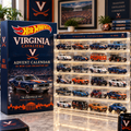 Virginia Cavaliers Premium Mini Car Advent Calendar