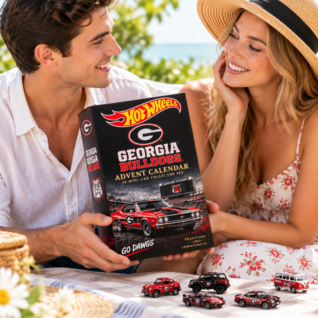 Georgia Bulldogs Premium Mini Car Advent Calendar