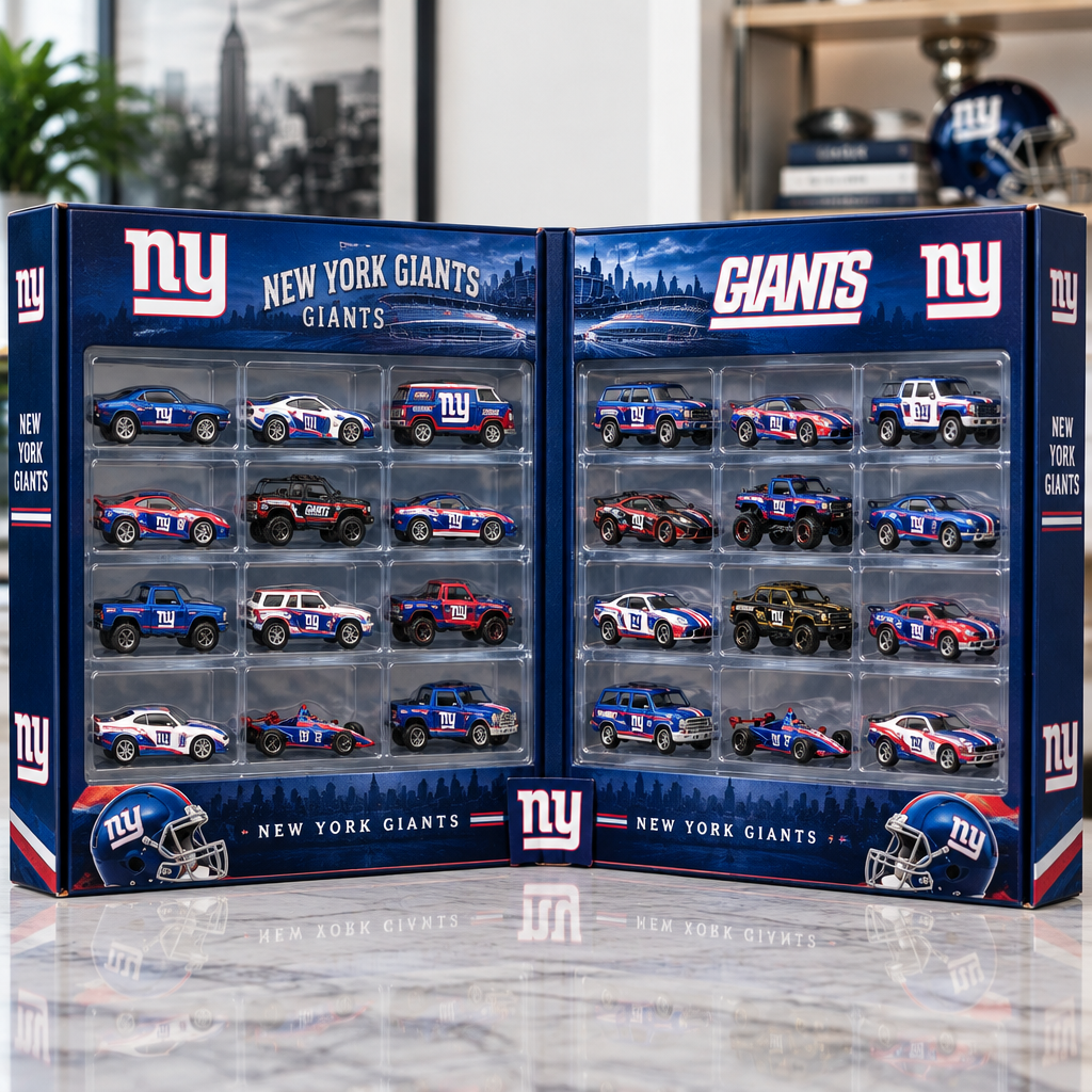 New York Giants Premium Mini Car Advent Calendar