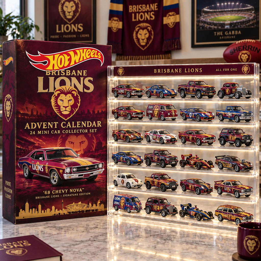 Brisbane Lions Premium Mini Car Advent Calendar