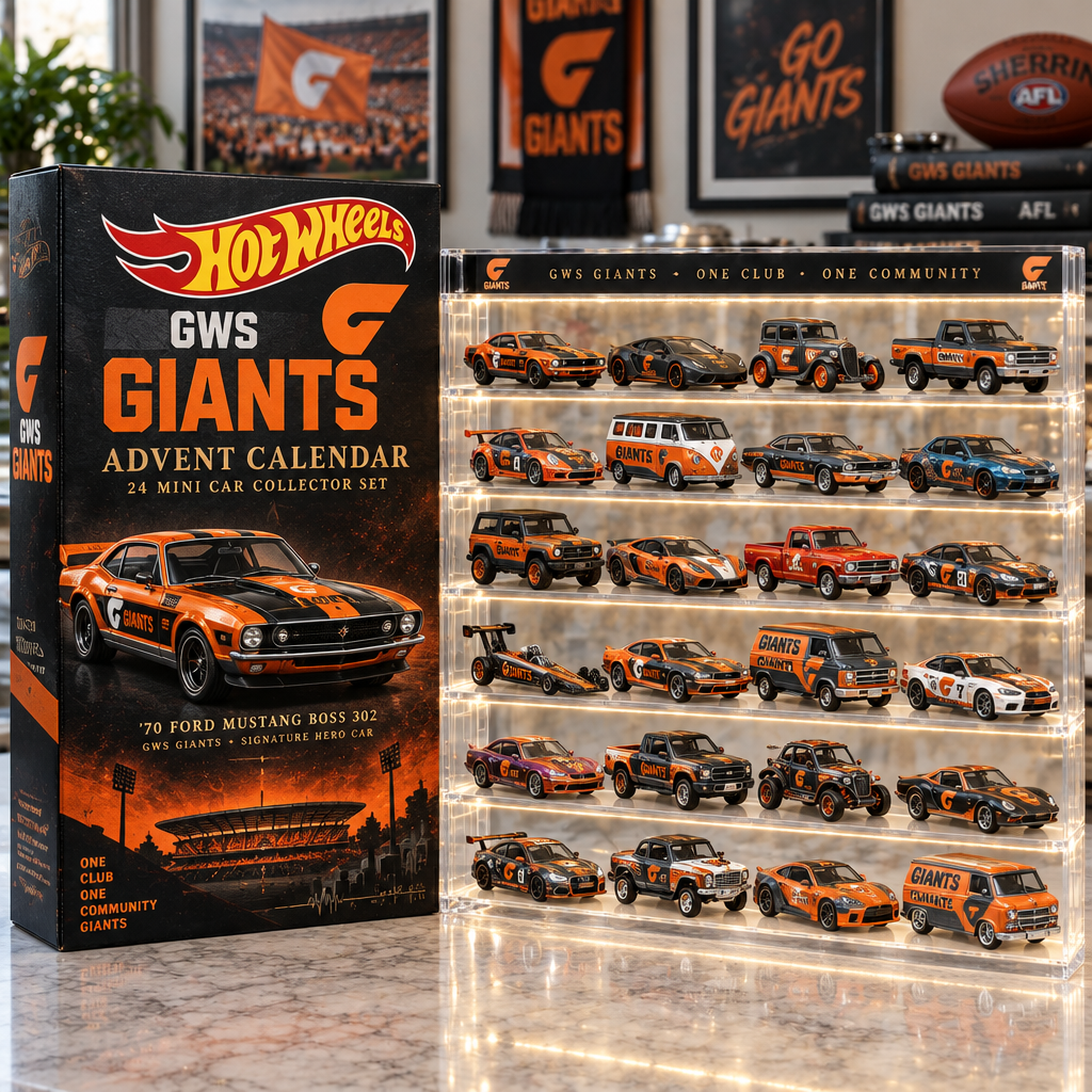 Gws Giants Premium Mini Car Advent Calendar