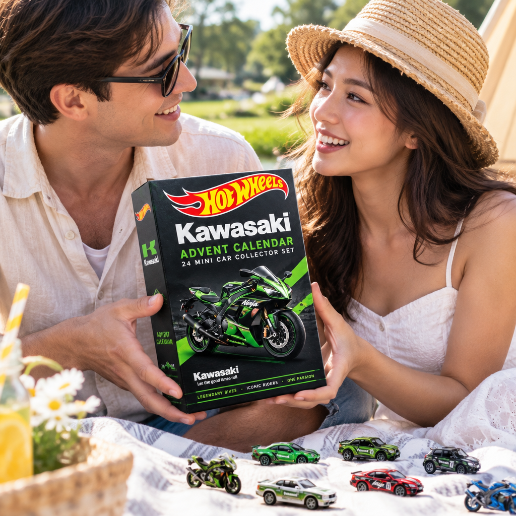 Kawasaki Premium Mini Car Advent Calendar