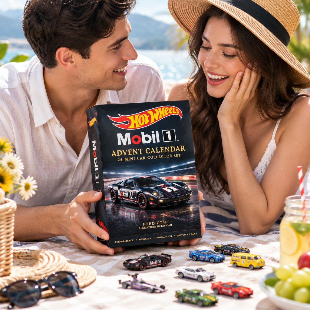 Mobil 1 Premium Mini Car Advent Calendar