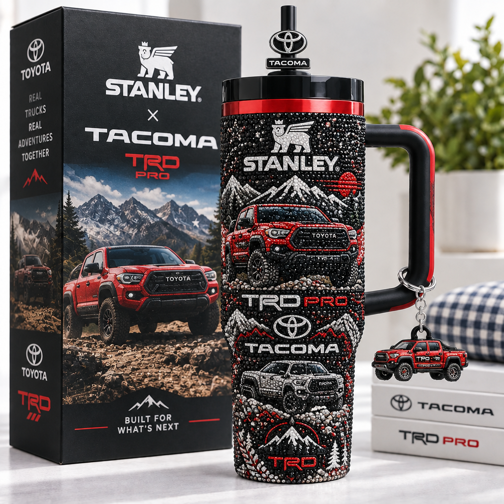 Toyota Tacoma 40oz Tumbler With Handle TTNL