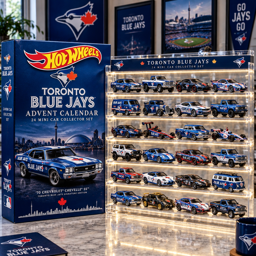 Toronto Blue Jays Premium Mini Car Advent Calendar