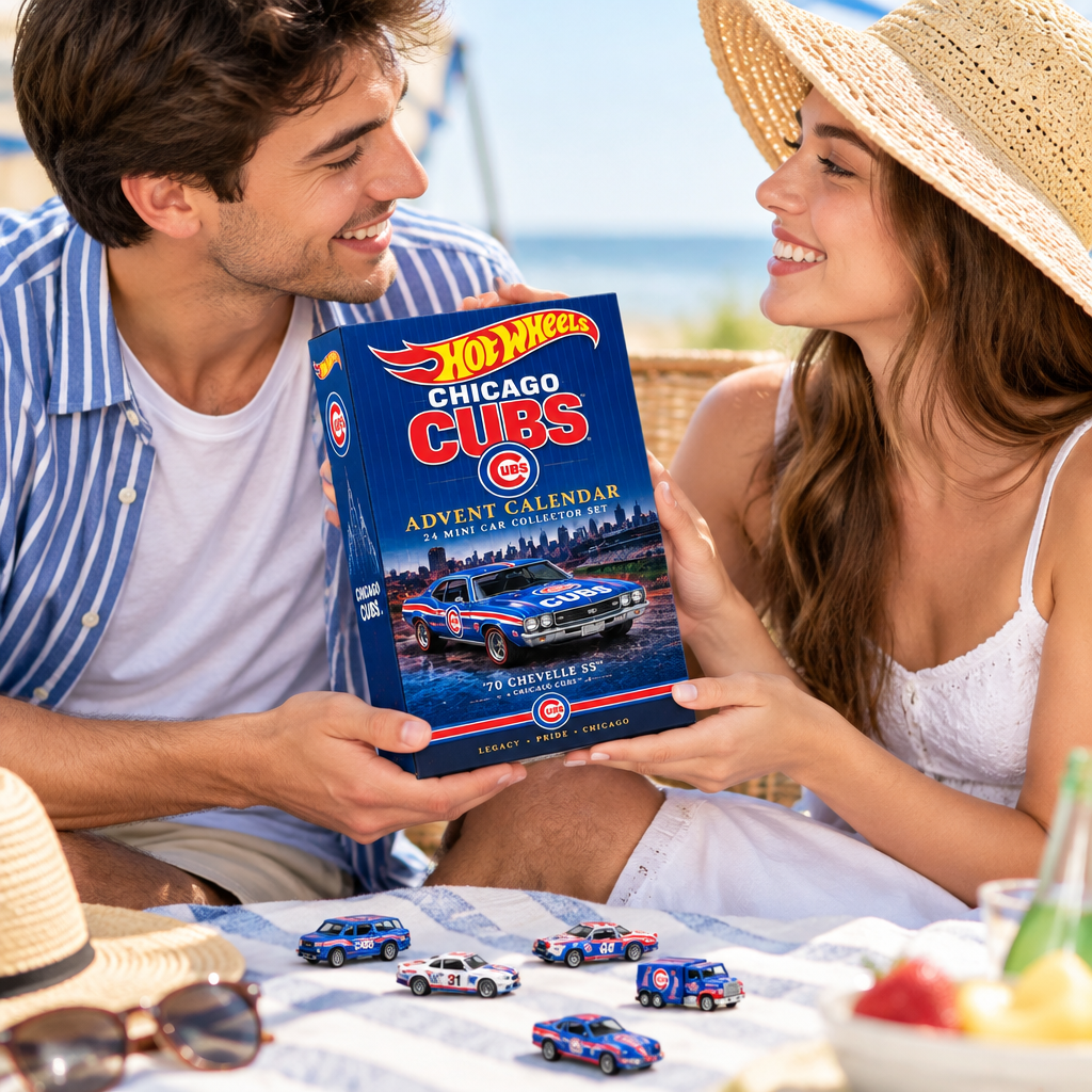 Chicago Cubs Premium Mini Car Advent Calendar
