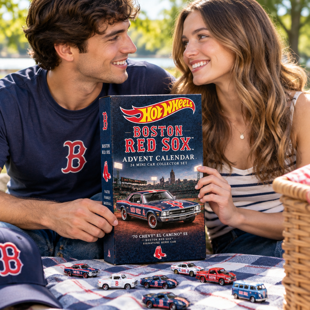 Boston Red Sox Premium Mini Car Advent Calendar