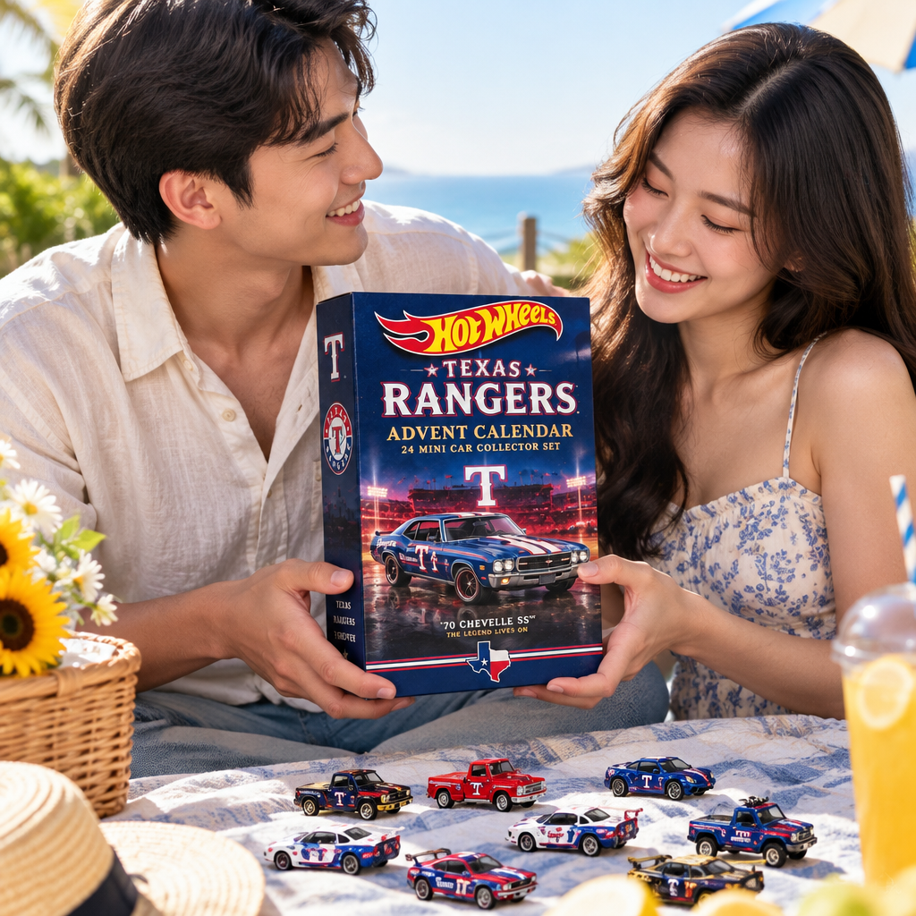 Texas Rangers Premium Mini Car Advent Calendar