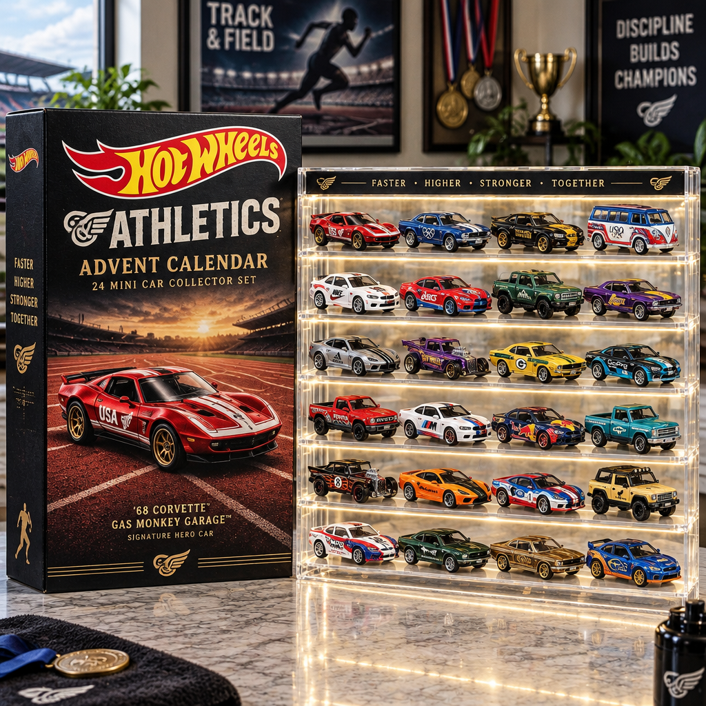 Athletics Premium Mini Car Advent Calendar