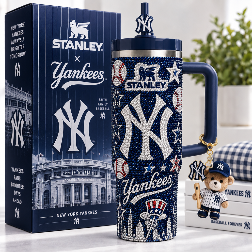 New York Yankees 40oz Tumbler With Handle TTNL