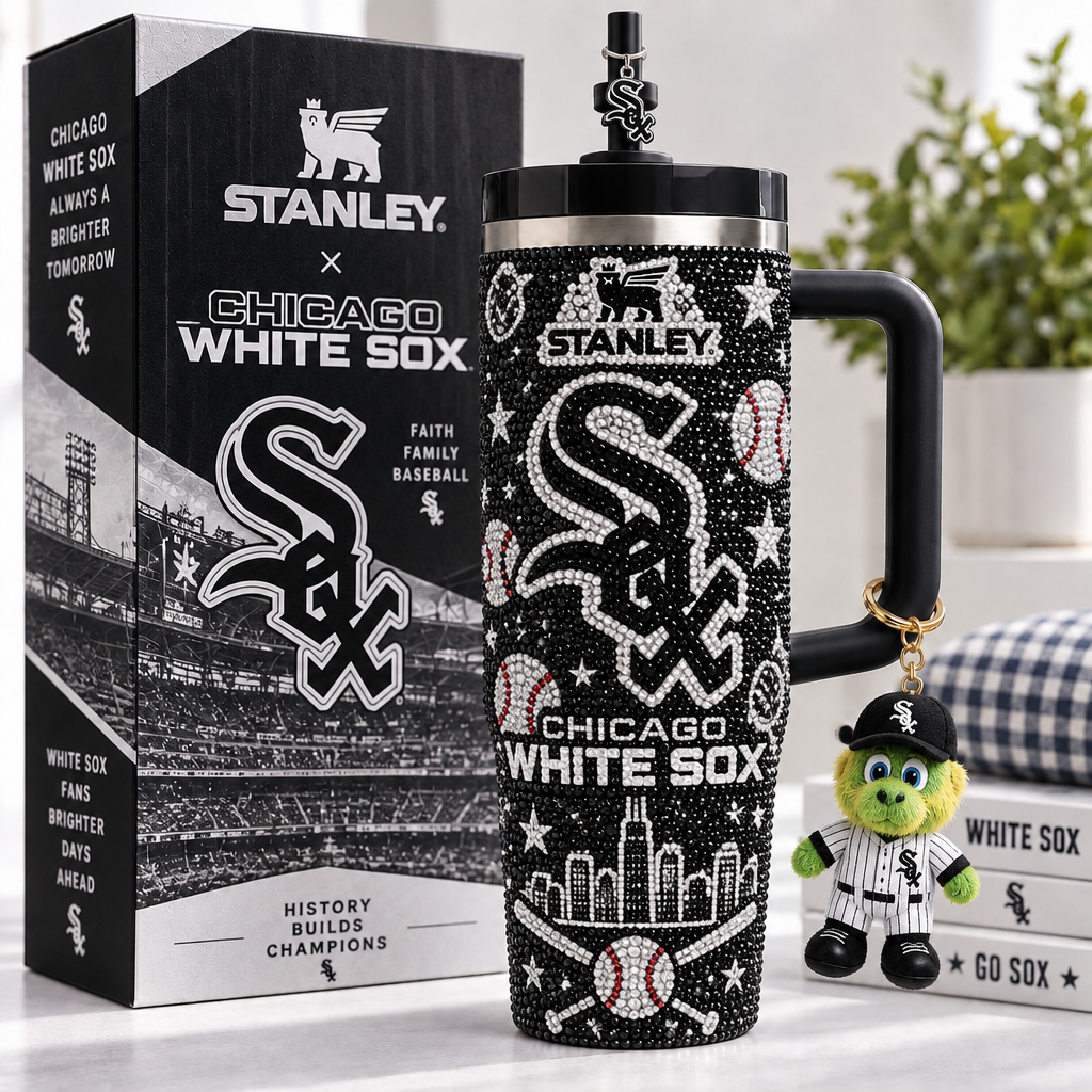 Chicago White Sox 40oz Tumbler With Handle TTNL