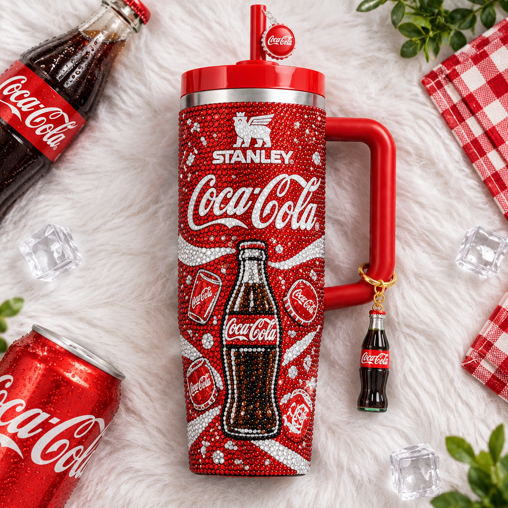 Coca Cola 40oz Tumbler With Handle TTNL