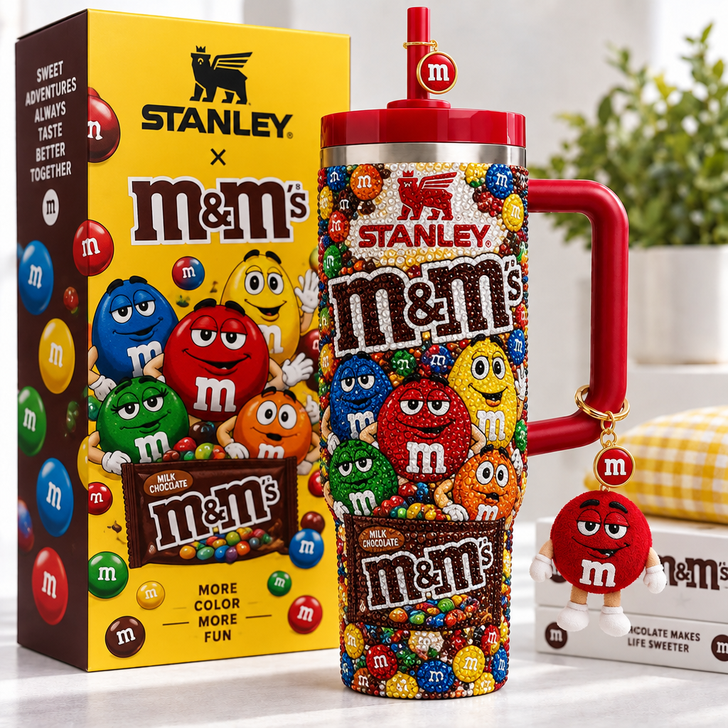 M M S 40oz Tumbler With Handle TTNL