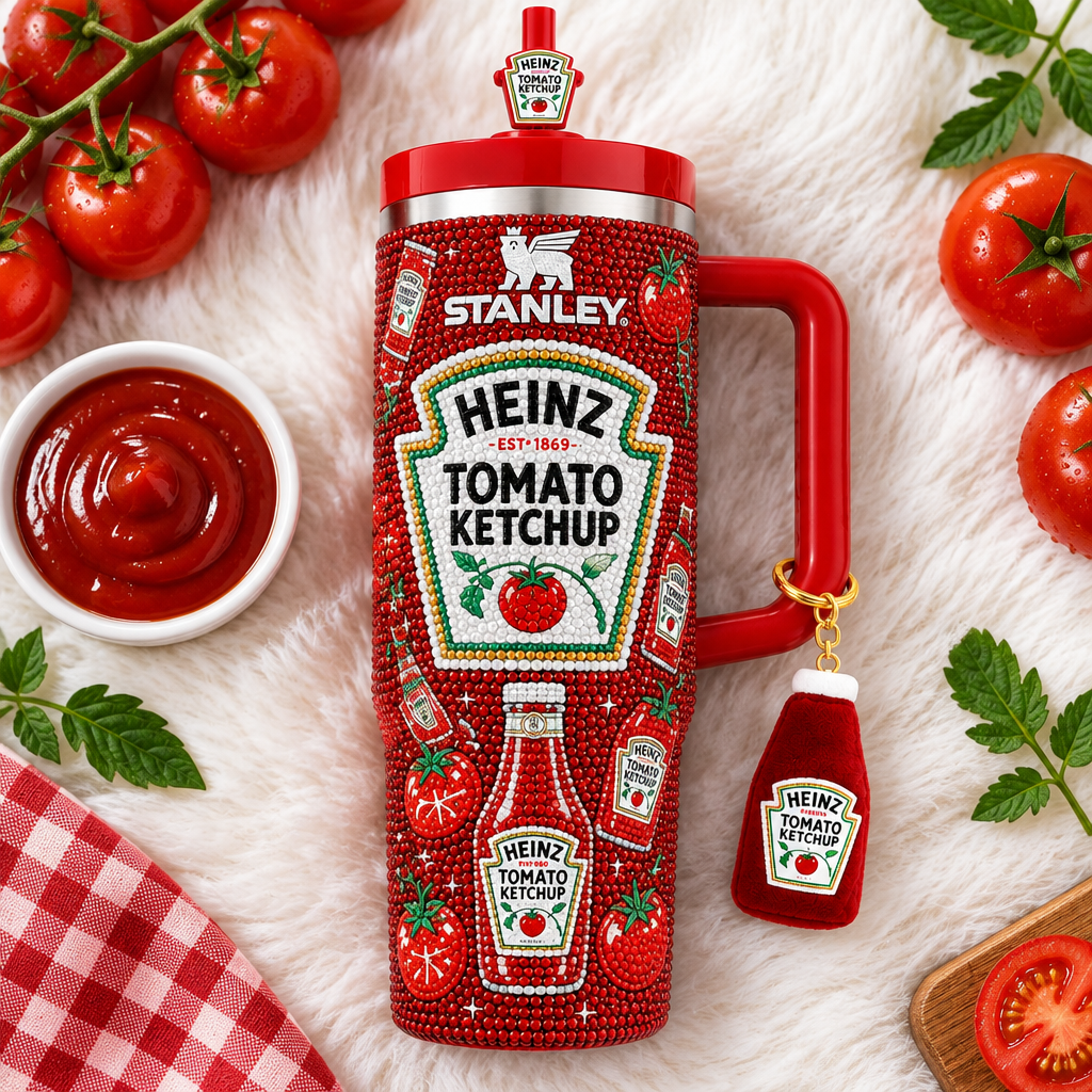 Heinz Ketchup 40oz Tumbler With Handle TTNL